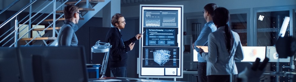 engineers discussing AI 