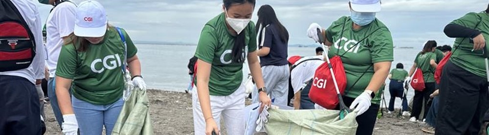 CGI volunteers