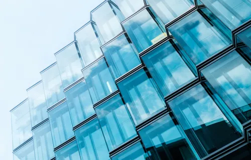 Abstract image - Office Glass building