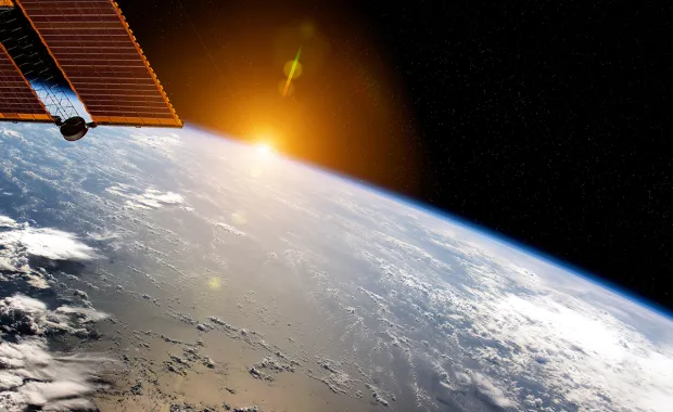 Space satellite