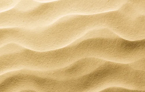 Patterns on the sand